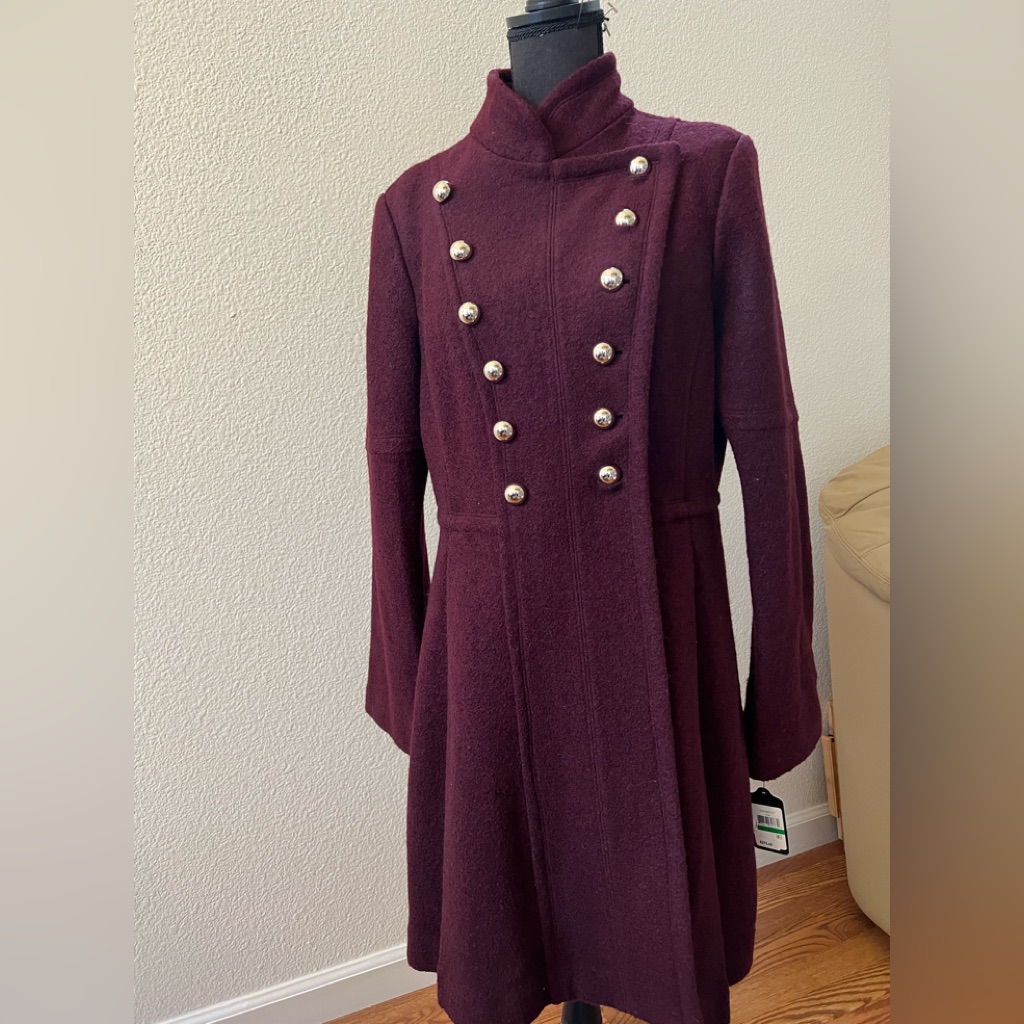Nwt. Purple Double Beast Coat